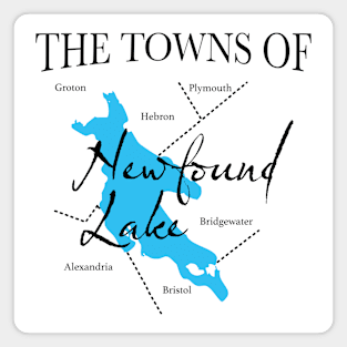 Towns of Newfound Lake Magnet